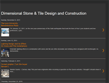 Tablet Screenshot of dimensionalstone.blogspot.com