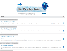 Tablet Screenshot of peutertuin.blogspot.com