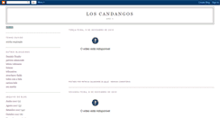 Desktop Screenshot of loscandangos.blogspot.com