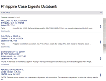 Tablet Screenshot of philippinecasedigests.blogspot.com