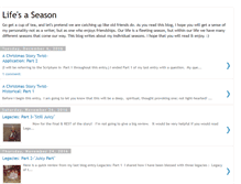 Tablet Screenshot of lifesaseason.blogspot.com