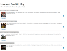 Tablet Screenshot of loveandroadkill.blogspot.com