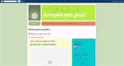 Desktop Screenshot of herramientasfya32.blogspot.com