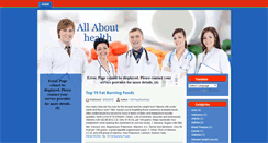 Desktop Screenshot of 1001healtharticles.blogspot.com