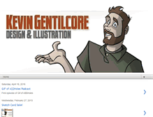 Tablet Screenshot of kevingentilcore.blogspot.com