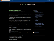 Tablet Screenshot of lebloginfoman.blogspot.com