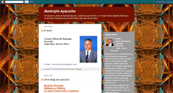 Desktop Screenshot of municipioayacucho.blogspot.com
