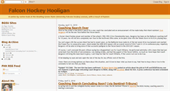 Desktop Screenshot of falconhockeyhooligan.blogspot.com