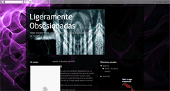 Desktop Screenshot of ligeramenteobsesionadas.blogspot.com