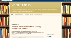Desktop Screenshot of mobitricksss.blogspot.com