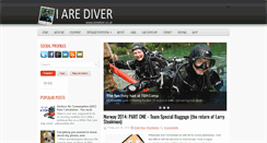 Desktop Screenshot of iarediver.blogspot.com