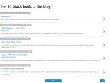 Tablet Screenshot of herlilblackbooktheblog.blogspot.com