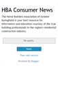 Mobile Screenshot of hbaconsumernews.blogspot.com