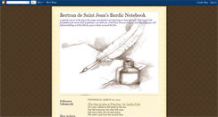 Desktop Screenshot of bertransbardicnotebook.blogspot.com