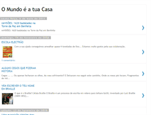 Tablet Screenshot of omundoatuacasa.blogspot.com