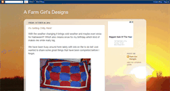 Desktop Screenshot of afarmgirlsdesigns.blogspot.com