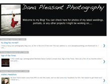 Tablet Screenshot of danapleasantphotography.blogspot.com