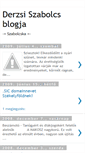 Mobile Screenshot of derzsiszabolcs.blogspot.com