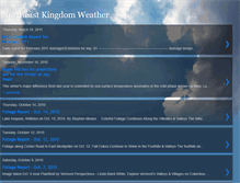 Tablet Screenshot of northeastkingdomweather.blogspot.com