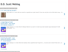 Tablet Screenshot of ddscottauthor.blogspot.com
