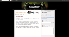 Desktop Screenshot of casualwow.blogspot.com