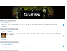 Tablet Screenshot of casualwow.blogspot.com