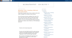Desktop Screenshot of klimathotet-enbluff.blogspot.com