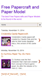 Mobile Screenshot of freepapercraftmodel.blogspot.com