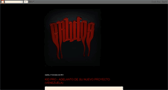 Desktop Screenshot of crudosrap.blogspot.com