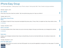 Tablet Screenshot of iphone-easygroup.blogspot.com