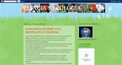 Desktop Screenshot of ecologiadeperu.blogspot.com
