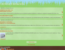 Tablet Screenshot of ecologiadeperu.blogspot.com