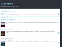 Tablet Screenshot of goneashore.blogspot.com