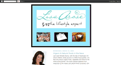 Desktop Screenshot of lisaarosehome.blogspot.com