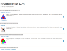 Tablet Screenshot of euskadikbeharzaitu.blogspot.com