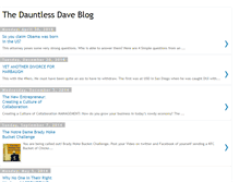 Tablet Screenshot of dauntlessdave.blogspot.com