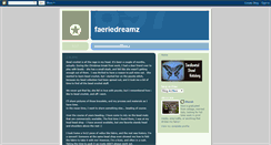 Desktop Screenshot of faeriedreamz22.blogspot.com