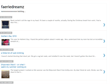 Tablet Screenshot of faeriedreamz22.blogspot.com