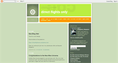 Desktop Screenshot of directflightsonly.blogspot.com