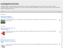 Tablet Screenshot of mydigitechnician.blogspot.com