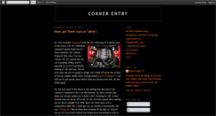 Desktop Screenshot of cornerentry.blogspot.com