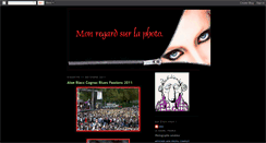 Desktop Screenshot of monregardsurlaphoto.blogspot.com