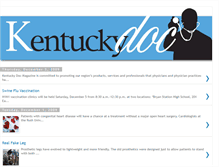 Tablet Screenshot of kentuckydoc.blogspot.com