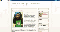 Desktop Screenshot of djulkalender.blogspot.com