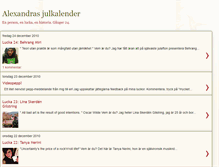 Tablet Screenshot of djulkalender.blogspot.com