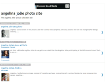 Tablet Screenshot of angelinajoliephotosite.blogspot.com