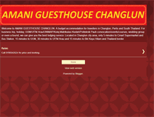 Tablet Screenshot of amaniguesthouse.blogspot.com