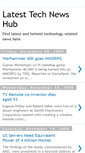 Mobile Screenshot of latesttechnewshub.blogspot.com