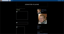 Desktop Screenshot of jennifer-playke.blogspot.com