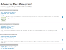 Tablet Screenshot of fleetmanagementstrategy.blogspot.com